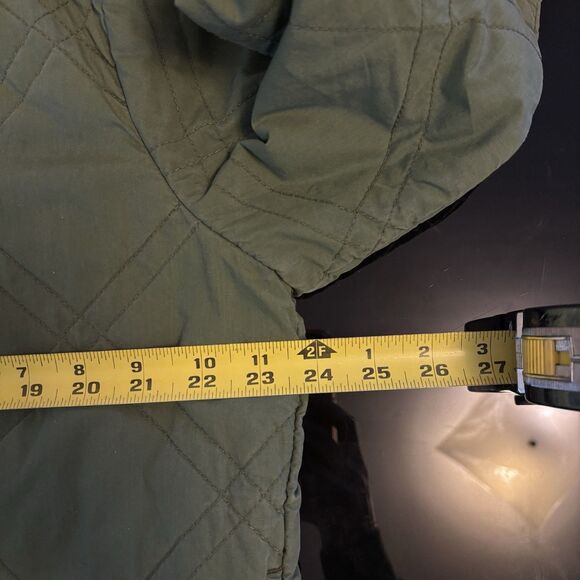 Free People Jacket Quilted Aviator Zip Up Size XS Oversized Cropped Loose Stitch - Picture 7 of 8